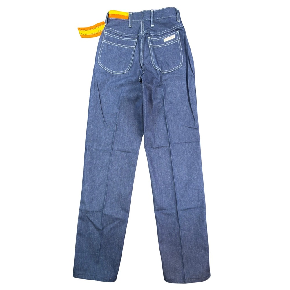 Lady Maverick Vintage 70s Jeans Women 10 Blue Cotton High Waist NWT Made in USA